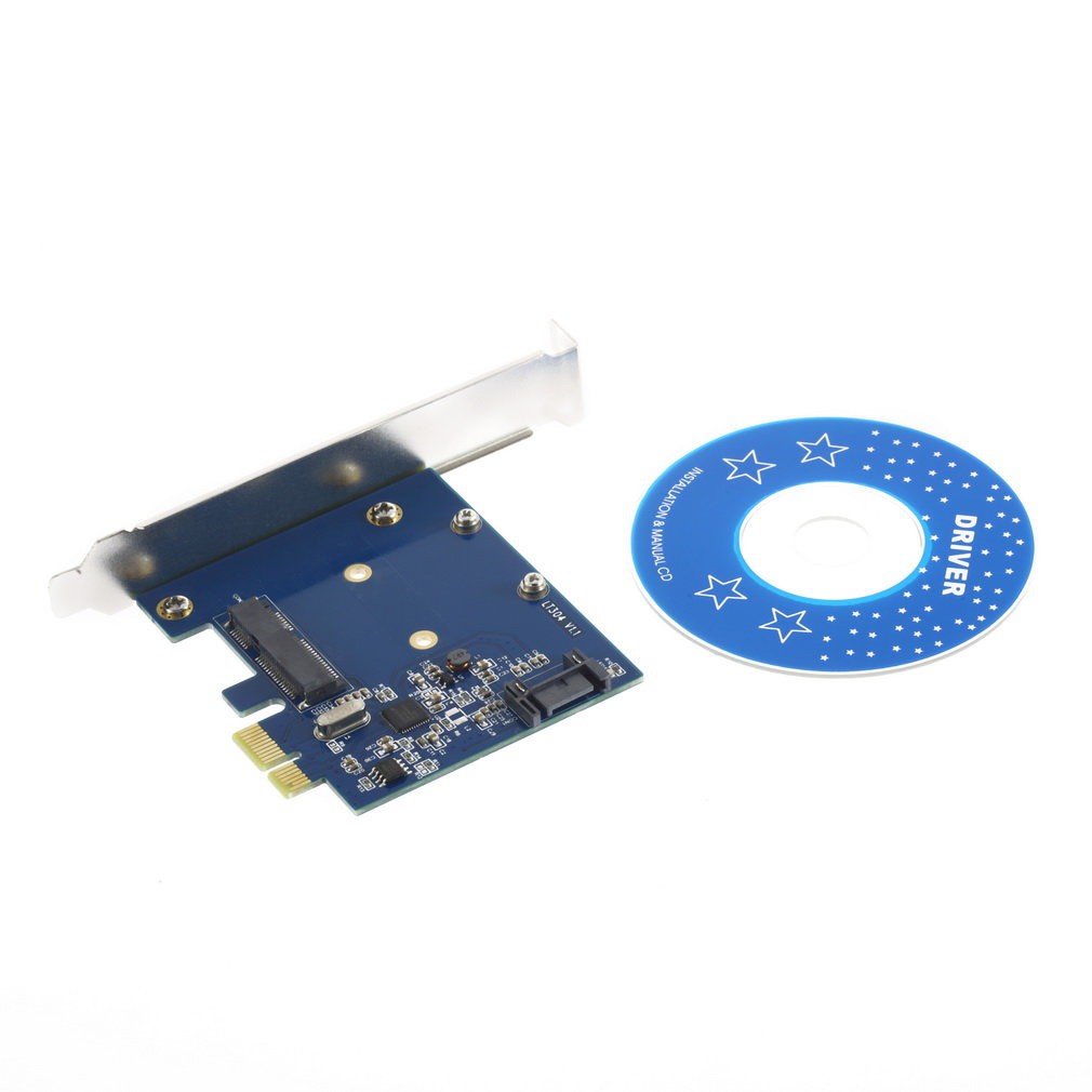 Card Chuyển Đổi Pci-E Pcie Sang Msata Ssd + Sata3.0