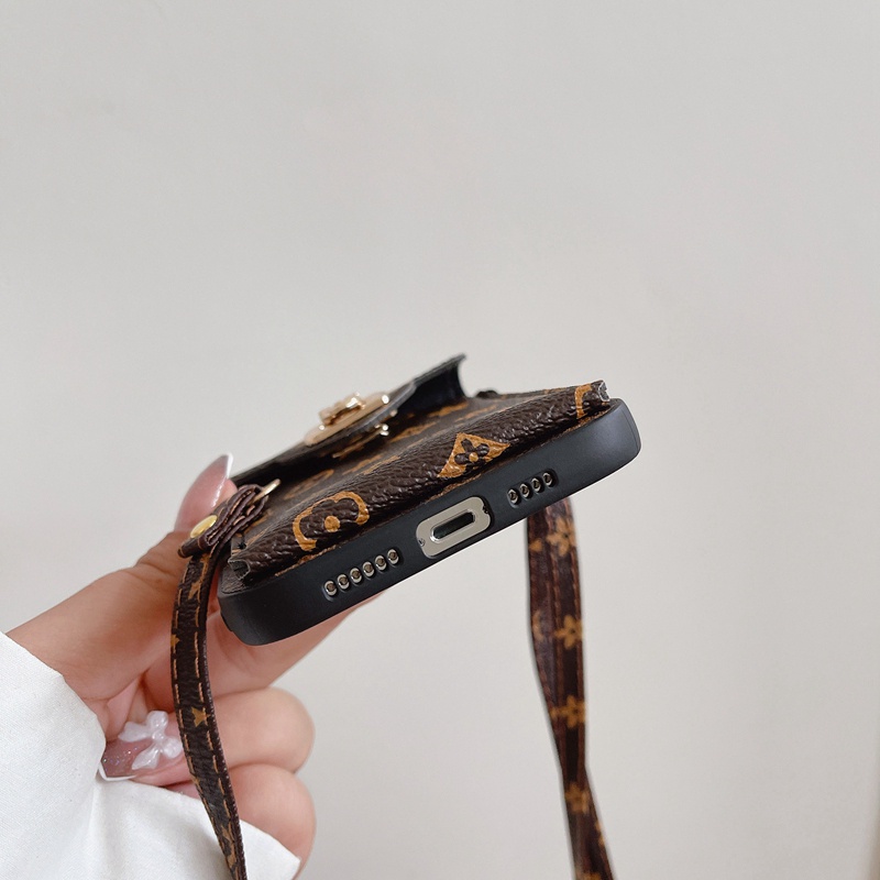 Ốp Điện Thoại Ví Có Ngăn Đựng Thẻ Và Dây Đeo Chéo Cho Samsung A52 A32 A22 S22 5G Plus Ultra S20 S21 S30 A73 A33 A13 A53 A51 A71 Note20