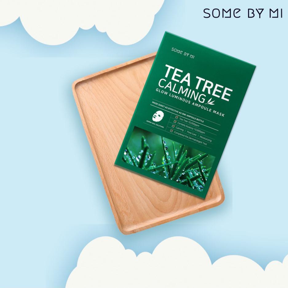 [Chính Hãng] Mặt Nạ Chiết Xuất Tràm Trà Làm Dịu Da, Giảm Mụn - Some By Mi Tea Tree Calming Sheet Mask