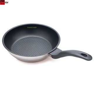 Chảo dùng cho bếp từ Fivestar inox chống dính cao cấp 18,20,22, 24, 26CM Cao Cấp