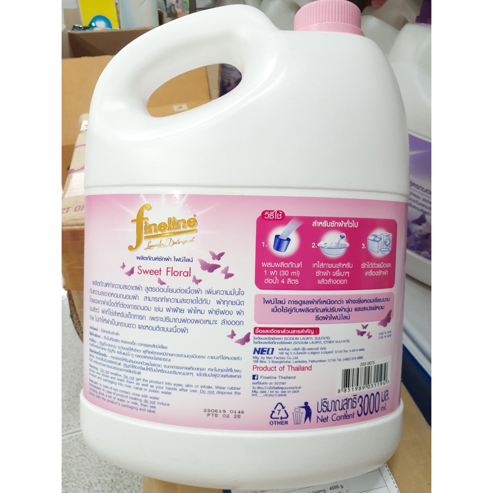 Giặt xả Fineline Thái Lan 3000ml