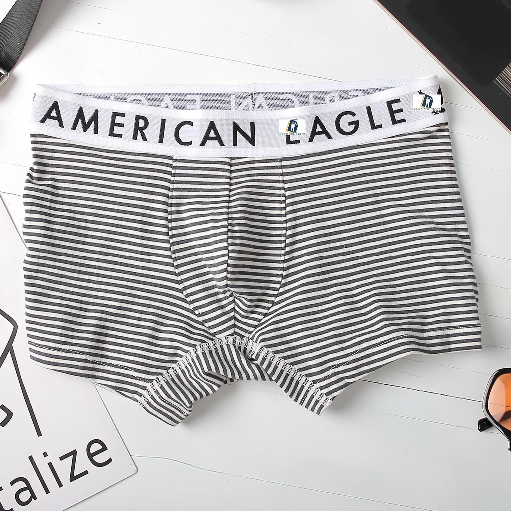 BOXER AMERICAN EAGLE (A.E) – QUẦN LÓT NAM HỌA TIẾT A.E – SỊP NAM A.E – CHẤT LIỆU COTTON – HÀNG VNXK