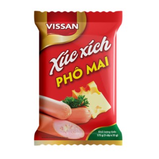 Xúc Xích Phô Mai Vissan Gói 175g - Việt Nam