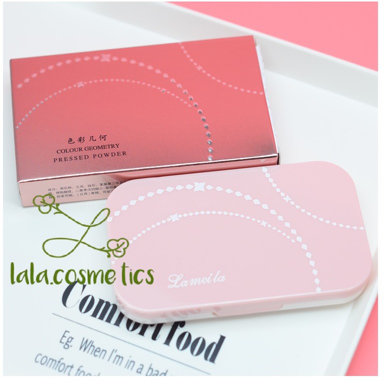 Phấn Nền Dạng Nén Kiêm Dầu Lameila Nội Địa Vỏ Hồng Mịn Da | BigBuy360 - bigbuy360.vn