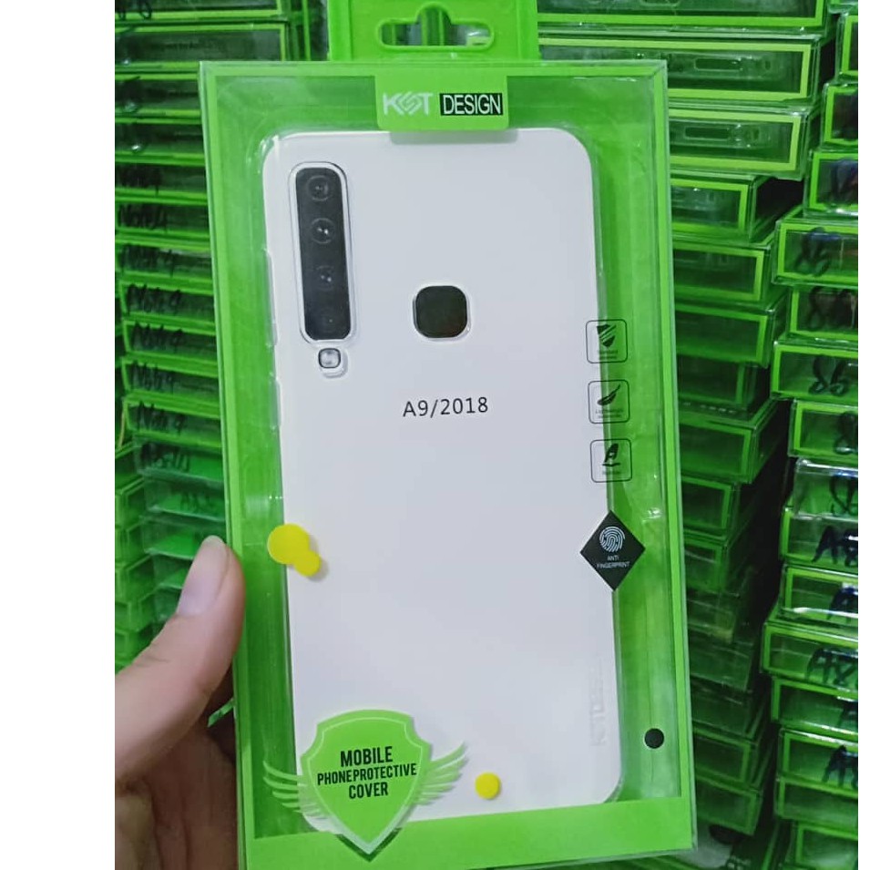 Ốp lưng silicone dẻo trong suốt SamSung Galaxy A9 2018 chính hãng Ou Case, Vu Case