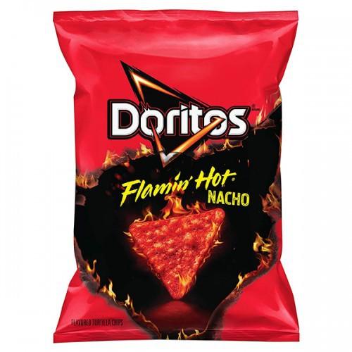 Bánh Snack hiệu Doritos Flamin Hot Nacho 11oz - Hàng nhập USA