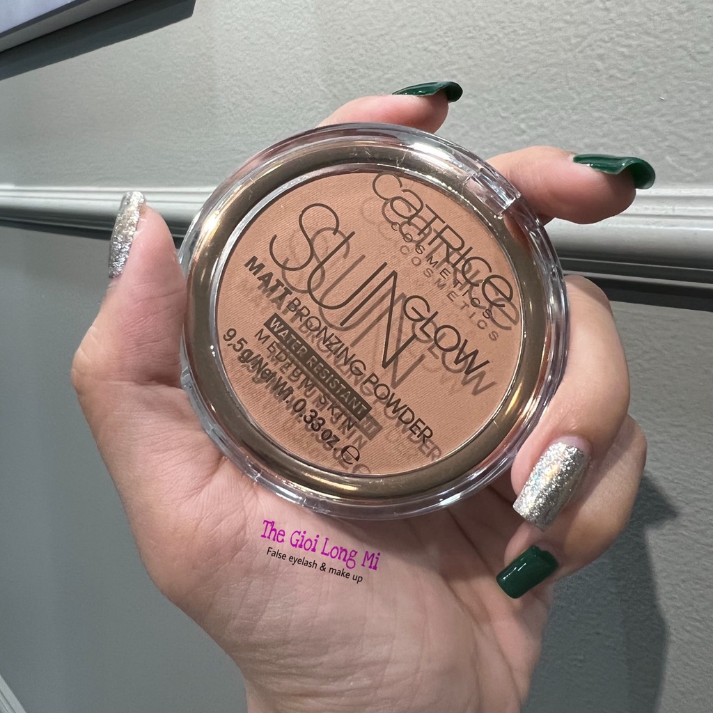 [030-MEDIUM BRONZE] SUN GLOW MATT BRONZING POWDER PHẤN PHỦ TẠO KHỐI CATRICE