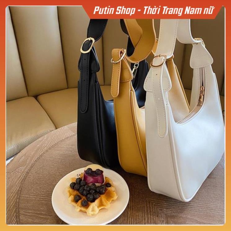 Túi xách nữ Túi đeo chéo đẹp dáng thuyền đi chơi phong cách thời trang hàn quốc dễ thương mầu đen trắng