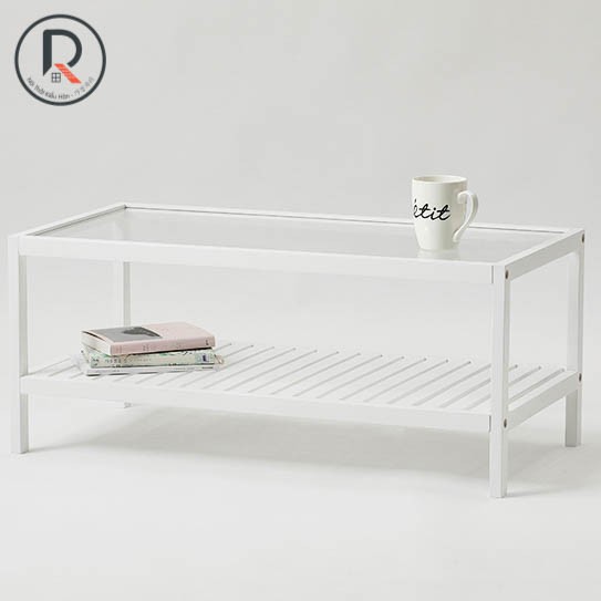 BÀN TRÀ - SOFA H TABLE TRẮNG - NỘI THẤT KIỂU HÀN - 가장자리