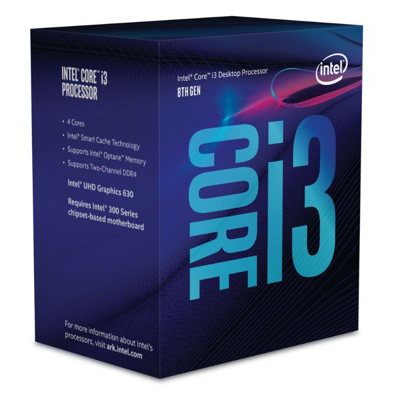 Cpu i3 8100+tản nhiệt zin