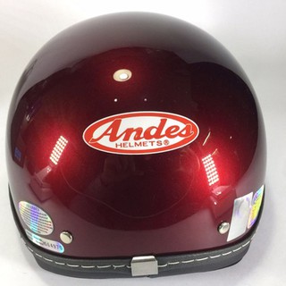 Mũ bảo hiểm Andes 181  Đỏ Mận