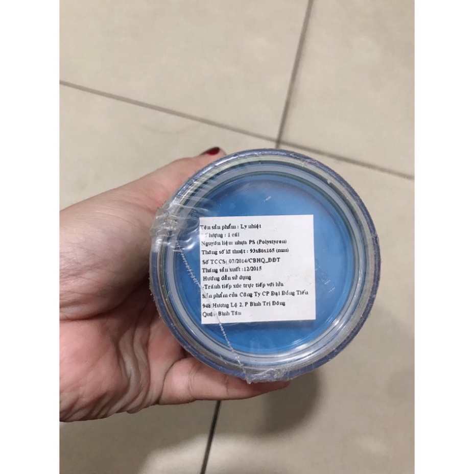 Ly nhựa 2 lớp cách nhiệt KUN HGDBĐ