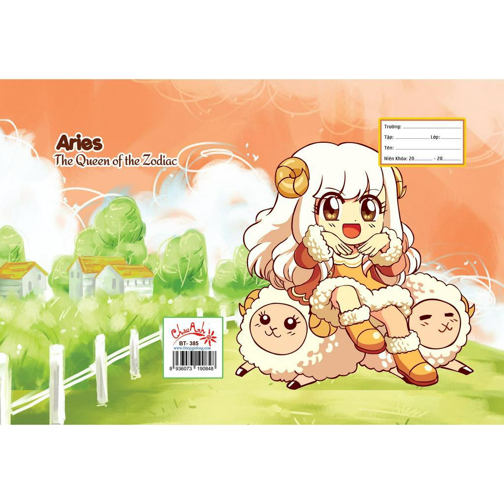 Set 10 bao tập Trà Sữa, Chibi | Giấy Bao Tập Cute