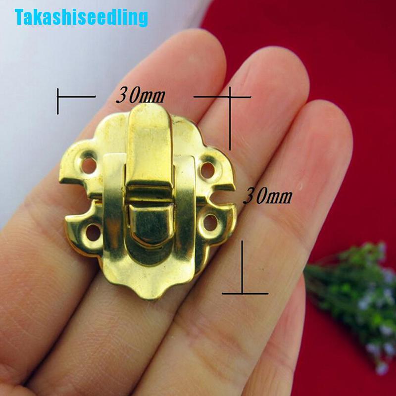 Bộ 12 Khóa Hộp Trang Sức Bằng Gỗ Phong Cách Vintage