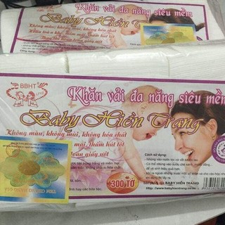 Khăn vải khô đa năng baby hiền trang