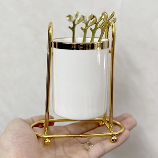 Ống đựng thìa dĩa bằng sứ