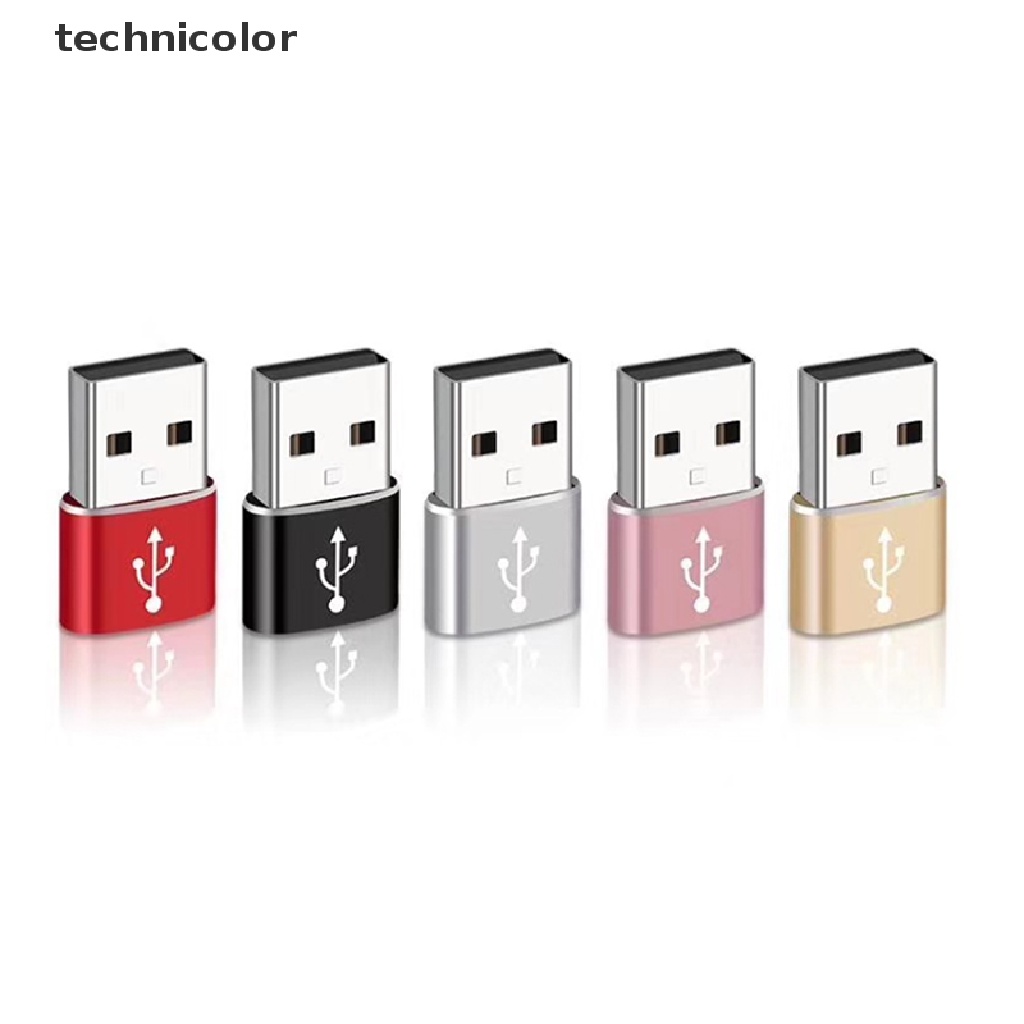 technicolor 1 Pcs USB C 3.1 Type C Female to USB 3.0 Type A Male Port Converter Adapter NEW TYG
