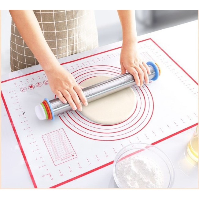 Tấm lót nướng, nhào bột sợi thủy tinh 40x30cm