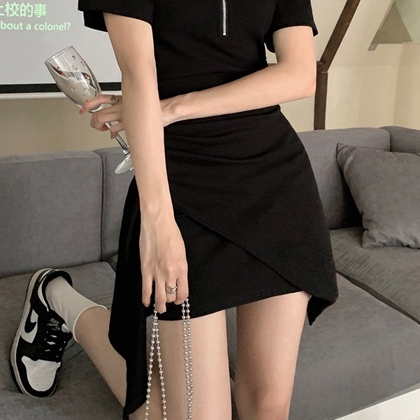 Đầm Cổ Polo Dáng Ôm Thiết Kế Độc Đáo Thời Trang Mùa Hè Hàng Mới Dành Cho Bạn Nữ