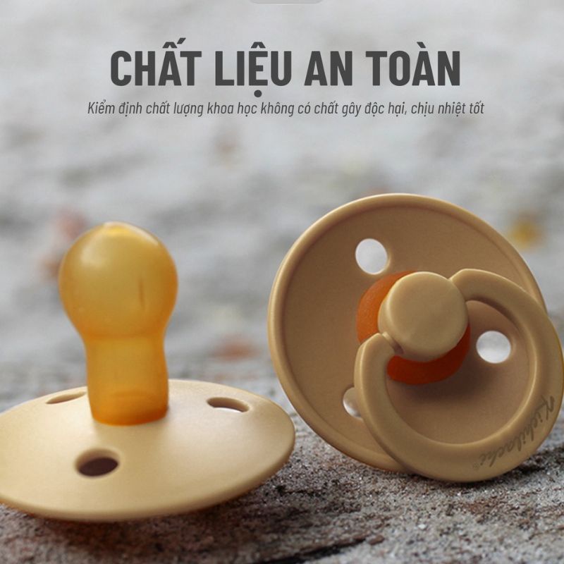 Ty giả đầu tròn silicone kèm nắp trứng cao cấp từ 0_12 tháng