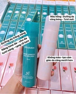XỊT CHỐNG NẮNG JM SOLUTION