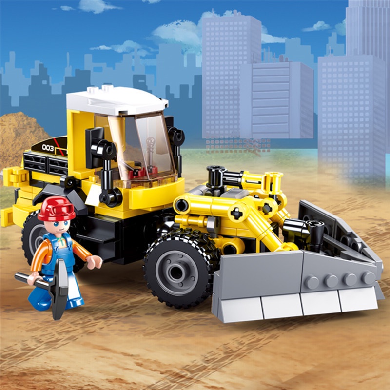 SLUBAN Mô Hình Xe Ủi Đồ Chơi 0803