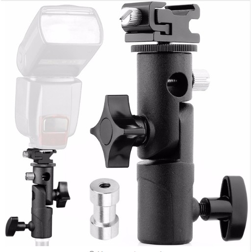 Gá giữ đèn Flash kèm khe cắm dù HL Studio