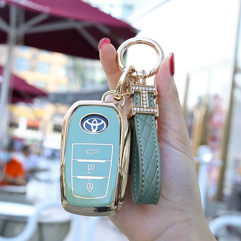 Vỏ Bọc Chìa Khóa Xe Hơi Toyota Lei Ling Corolla Camry Highlander bọc chìa khoá móc khoá ô tô toyota bọc chìa khoá camry 2016 Móc chìa khóa xe mer bọc khoá xe ô tô toyota