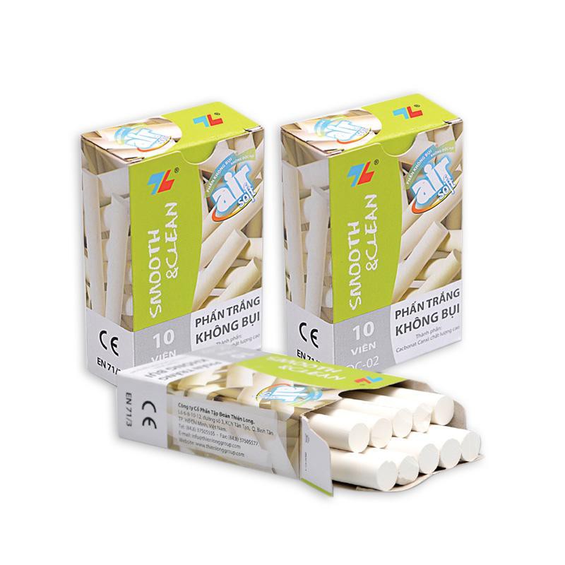 PHẤN KHÔNG BỤI DC-02 (Hộp 10 viên)