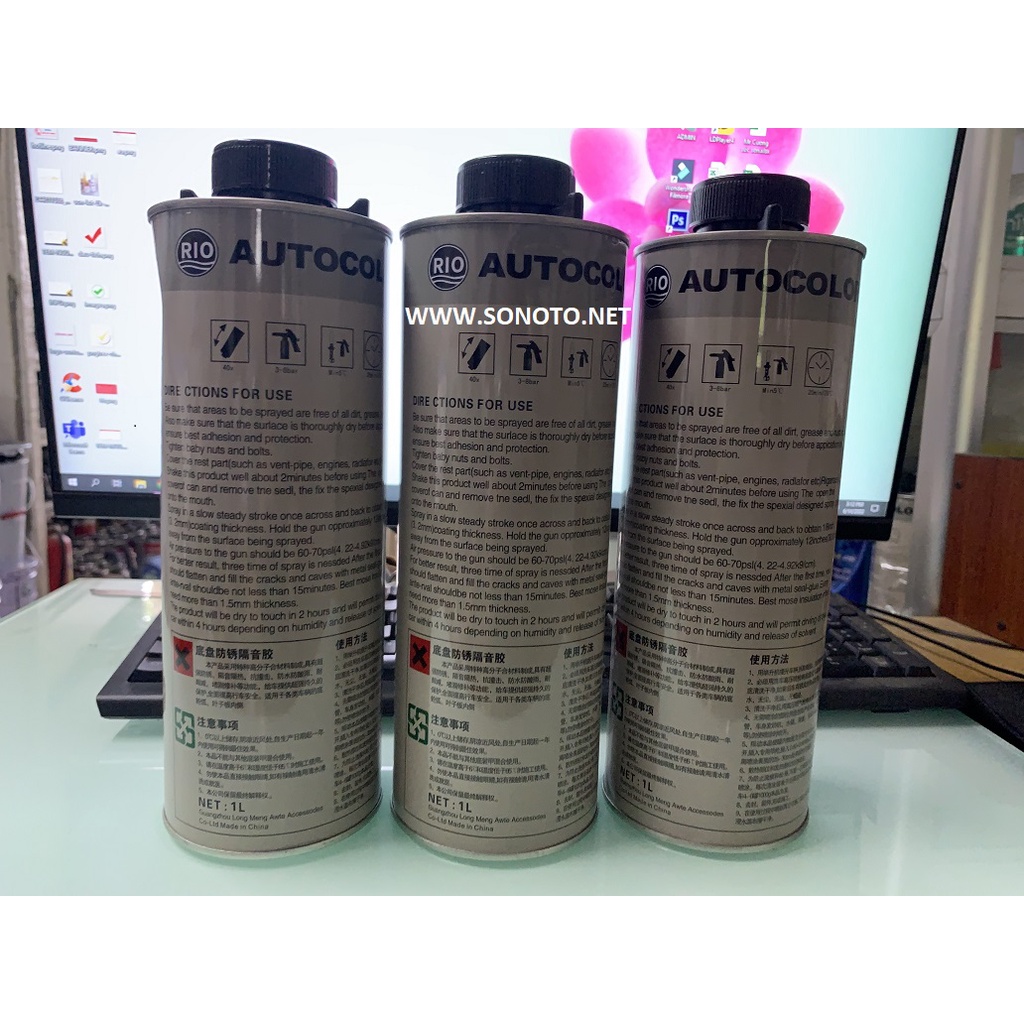 Sơn lót gầm, sơn phủ gầm chống ồn Autocolor