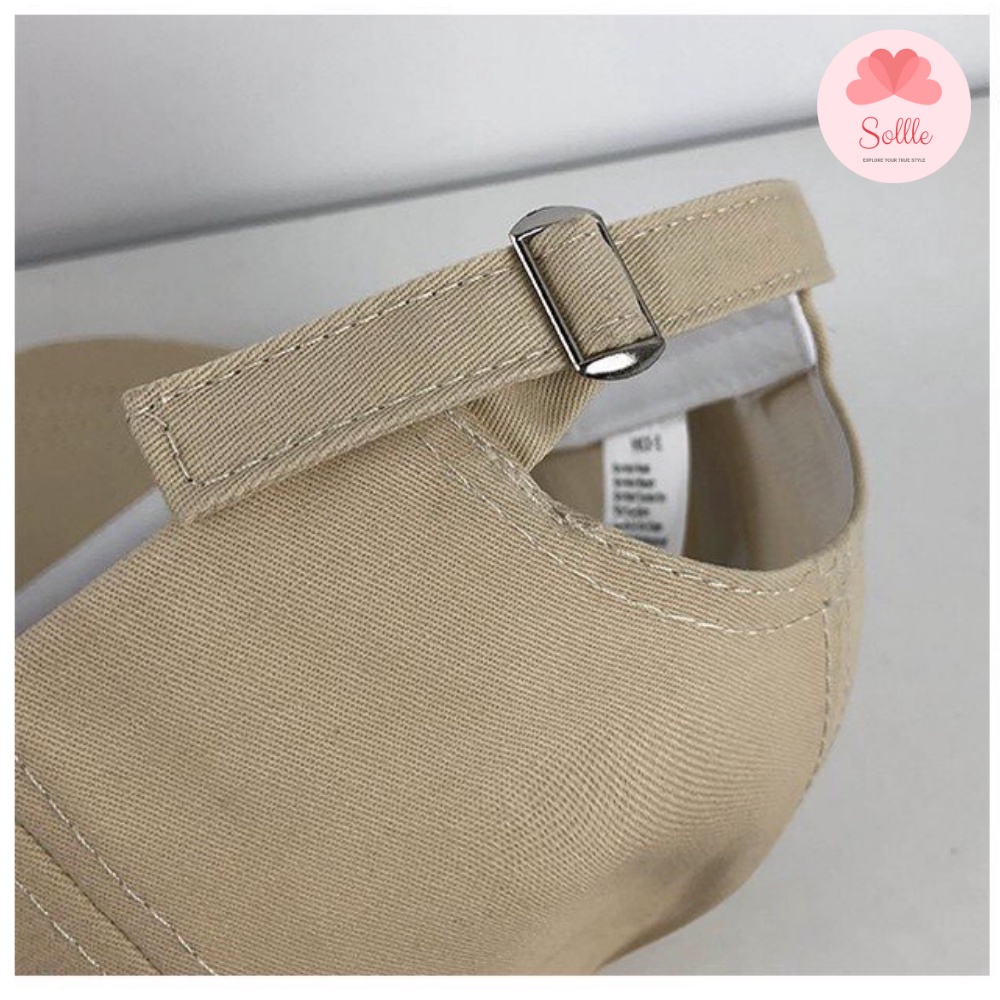 Mũ lưỡi trai Unisex thêu chữ California, nón kết nữ phong cách thời trang Hàn Quốc Sollle