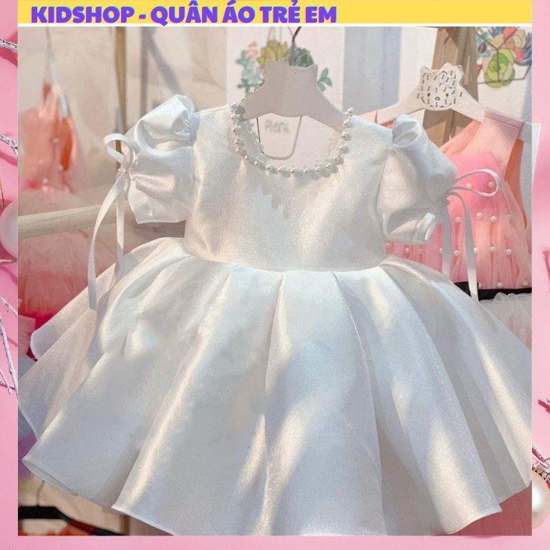 Đầm bé gái tiểu thư sang chảnh 8kg đến 22kg -Đầm bé gái công chúa mùa hè sang,xịn,mịn,mát.