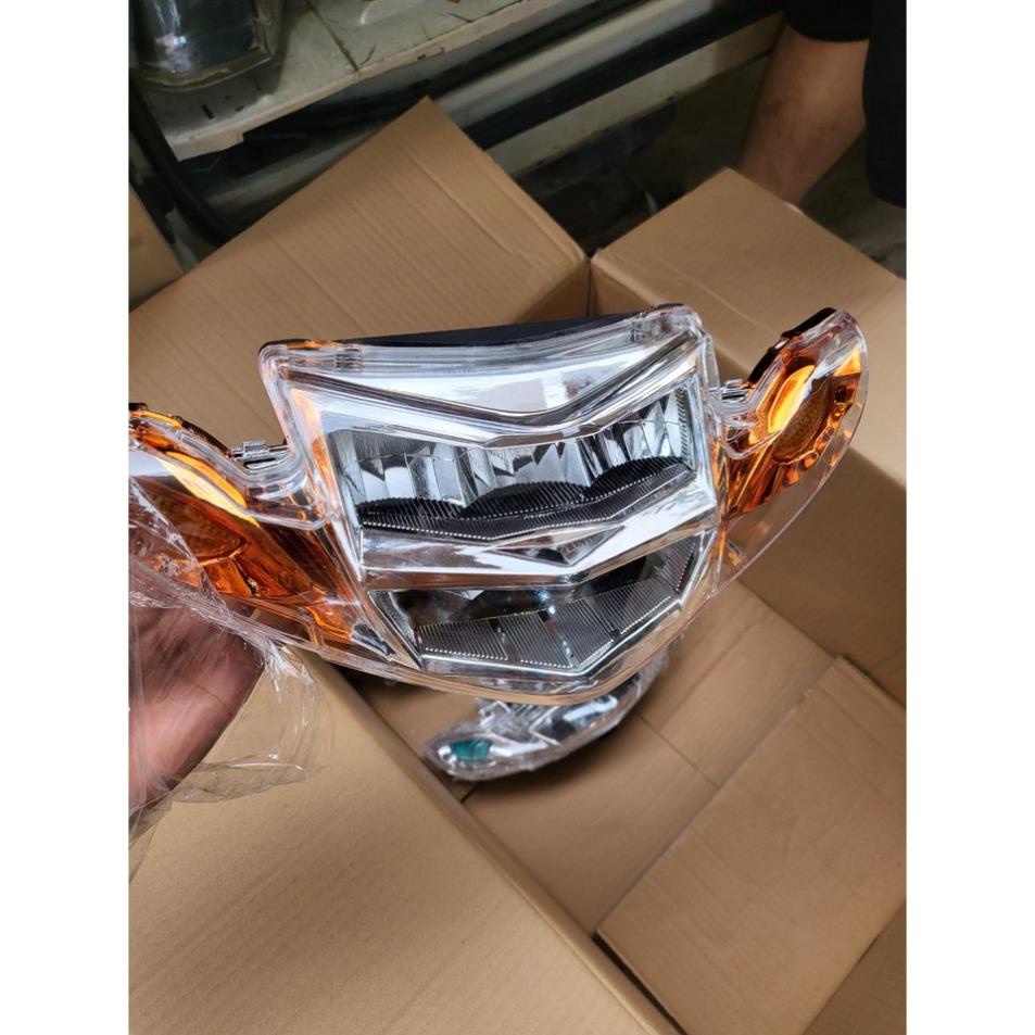 Đèn pha LED 2 tầng xe sirius 110/50 Bảo Hành 1 Năm