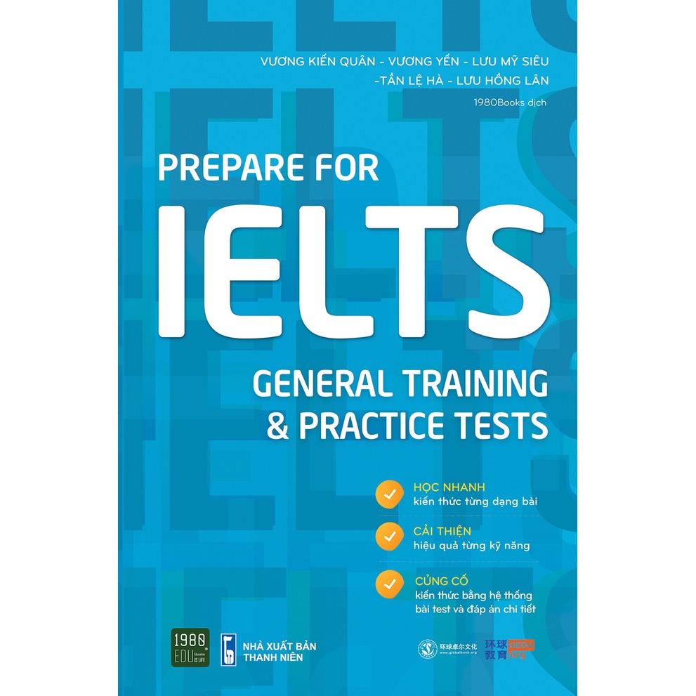 Sách - Prepare For Ielts General Training &amp; Practice Tests (1980)