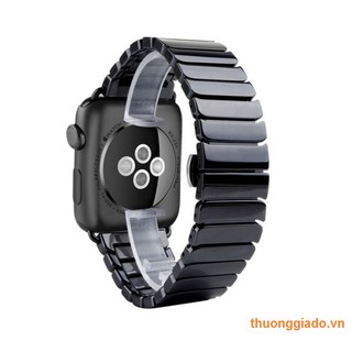Dây đồng hồ gốm sứ apple watch 42mm