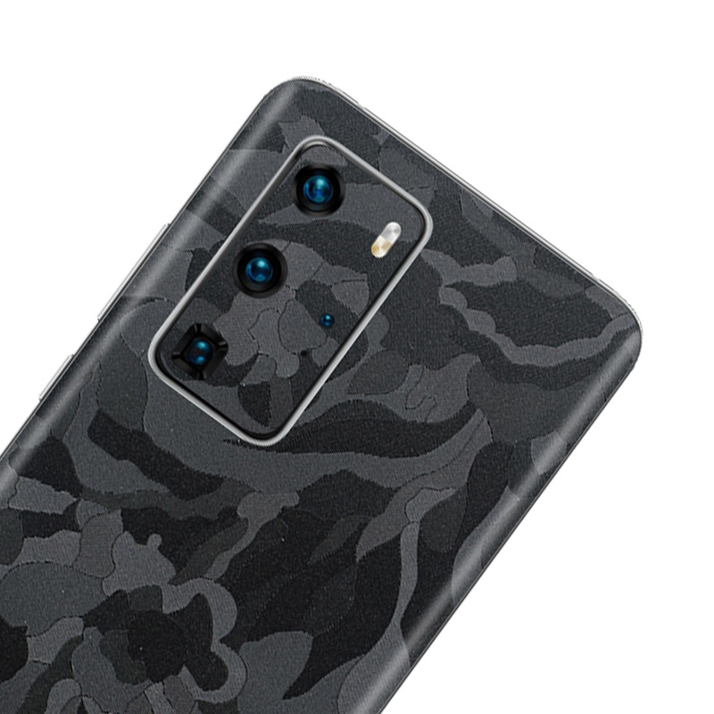 Huawei P40 Black Camouflage Back Film P20 Frosted Protection Sticker P30 Full Coverage Rear Film P40PRO Scratch-Resistant Color Filter