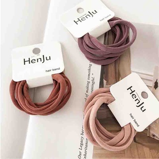 Set 6 Dây BuộC TóC Co GiãN ThờI Trang Cho Nữ
