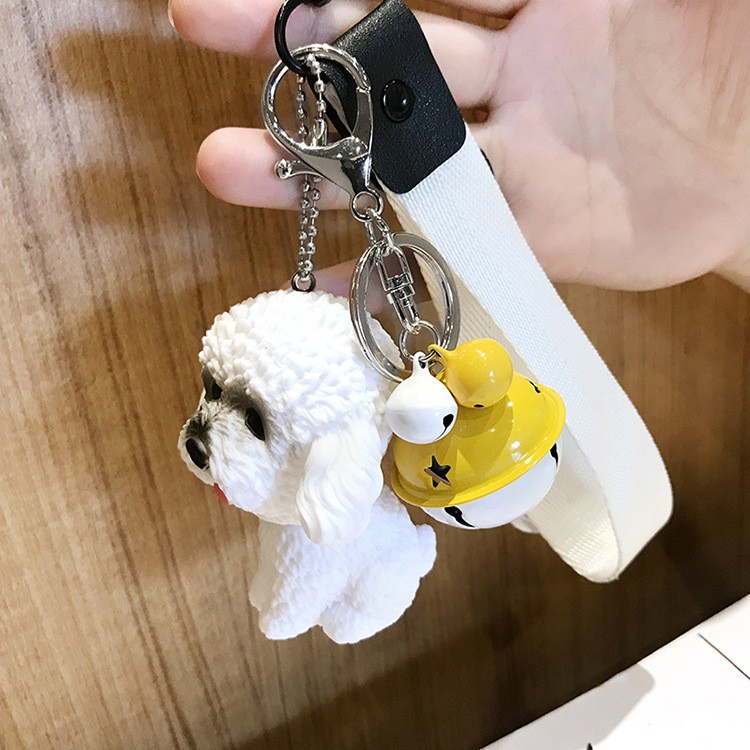 Móc khóa chó 3D