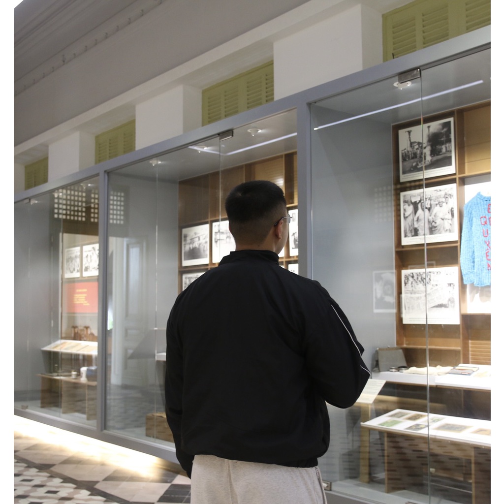 Áo Khoác Jacket Nike Basic Swoosh Vintage Viền Trắng Nam Nữ Vải Dù 2 Lớp Cao Cấp LBsar