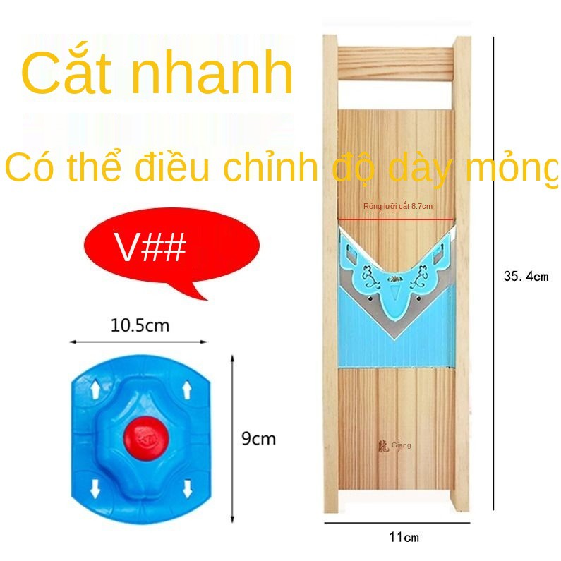 > máy thái khoai tây để cắt chiên, lát chiên có độ dày thể điều chỉnh được Các mỏng thương mại, đồ nhỏ và rau củ <