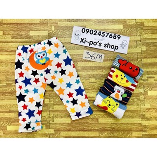 Combo set 5 áo 18m và 5 quần 12m Carter