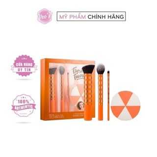 [Limited Edition] Bộ cọ trang điểm Real Techniques Fresh Face Favourites Brush & Real Techniques Blend + Glow