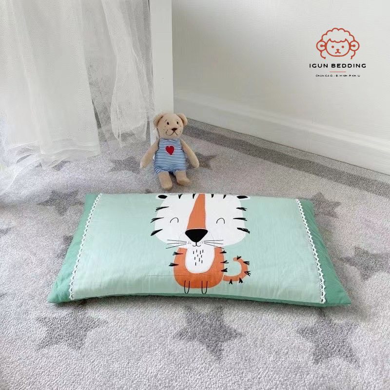 Gối cho bé IGUN BEDDING đa dạng mẫu mã, chất thoáng khí