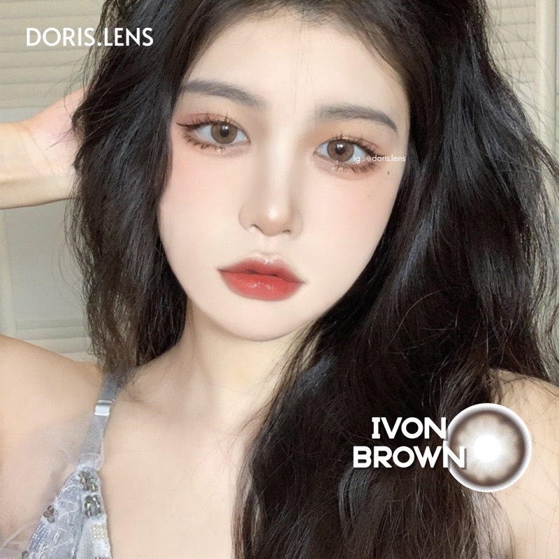 Kính Áp Tròng DORIS.LENS - IVON Brown 14.5mm