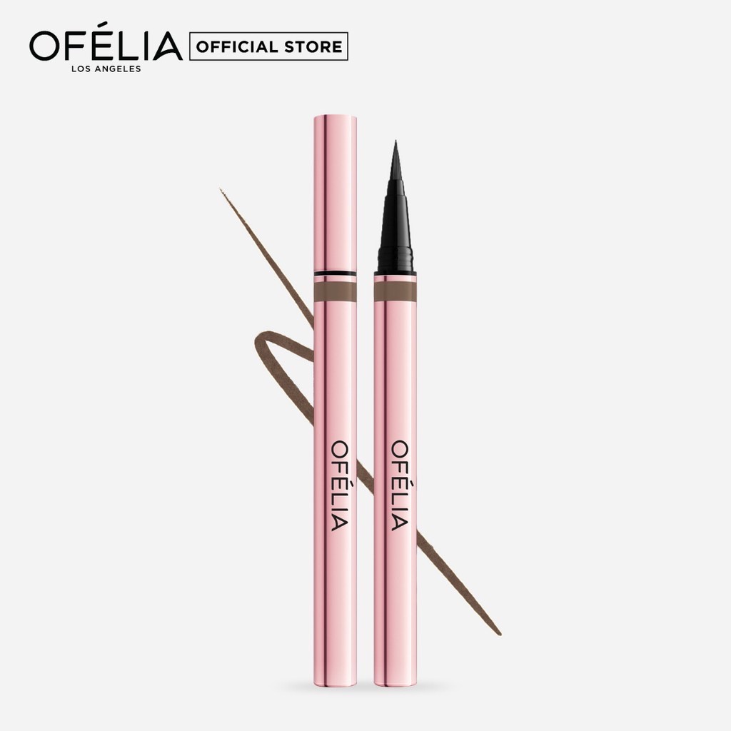 Combo Son và Kẻ Mắt OFÉLIA Flawsome Glowy Lip + Liquid Eyeliner