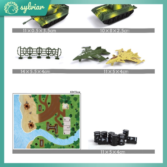 Bộ Mô Hình Quân Đội Đồ Chơi Dành Cho Bé DIY