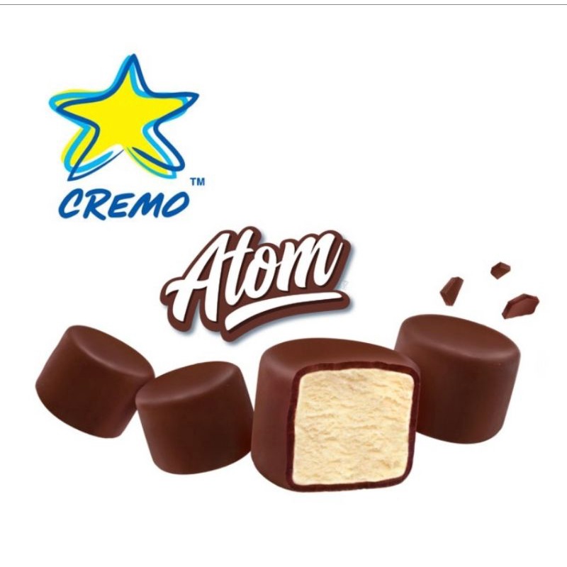 HỎA TỐC Kem Atom Cremo Vani Bọc Socola Thái Lan 4 viên x 15g