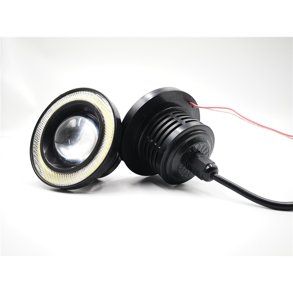 Set 2 Đèn LED Sương Mù 2.5 &quot;3.0&quot; 3.5 &quot;64mm 76mm 89mm 12V Đa Năng Dành Cho Ô Tô