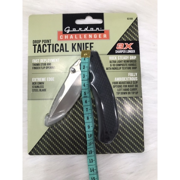 👉Dao bỏ túi Gordon Challenger - Drop Point EDC Pocket -Mỹ