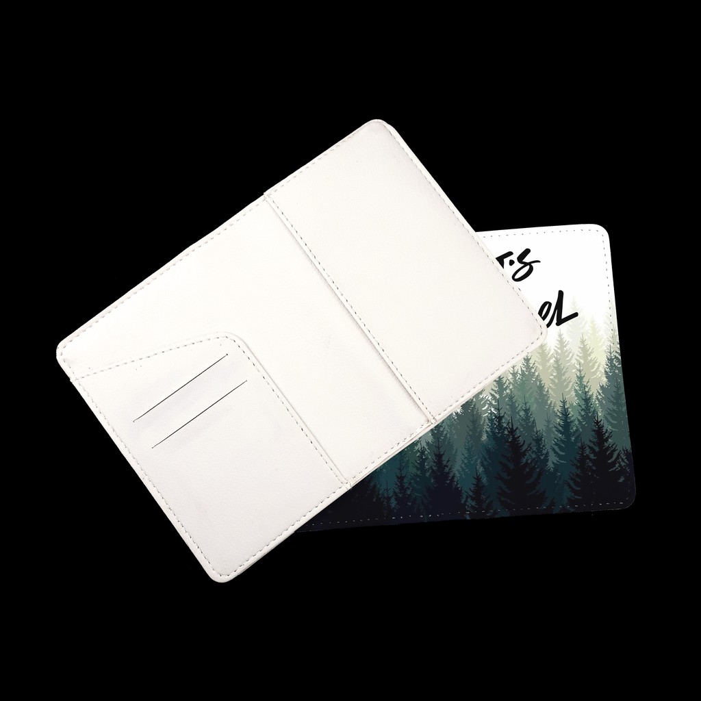 Bao Da Hộ Chiếu LET'S GO TRAVEL - Ví Đựng Passport Du Lịch Độc Đáo - Passport Cover Holder Kiểu Dáng BASIC - PPT029